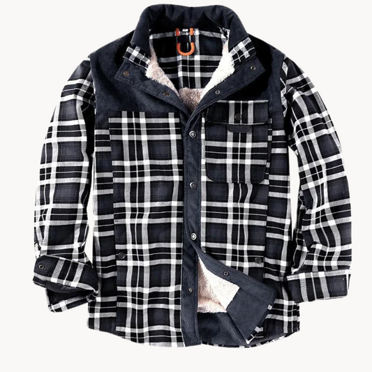 FINN - Fleece-Lined Plaid Shirt