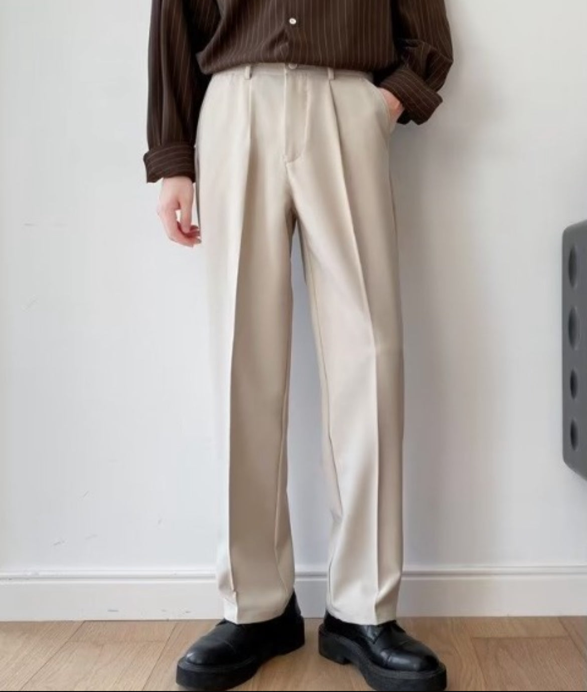 MARCO - PLEATED TROUSERS