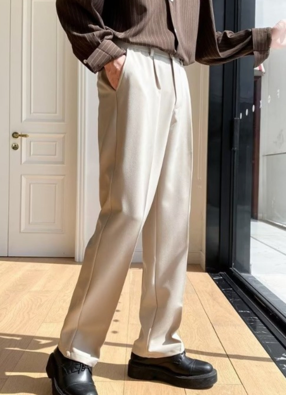 MARCO - PLEATED TROUSERS