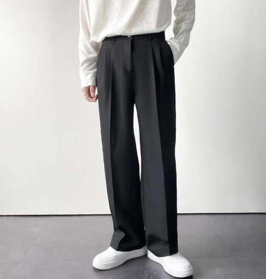 MARCO - PLEATED TROUSERS