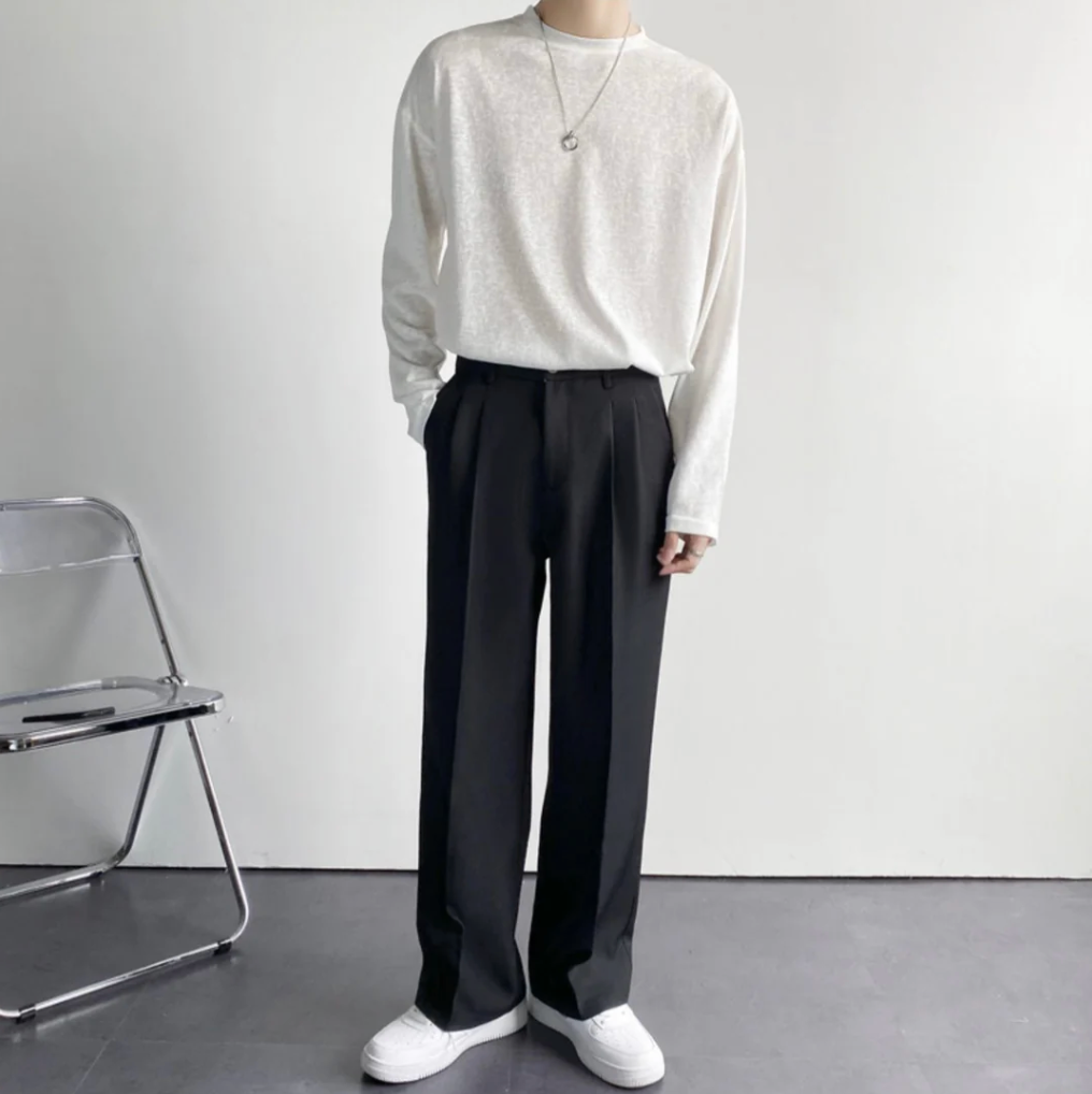 MARCO - PLEATED TROUSERS