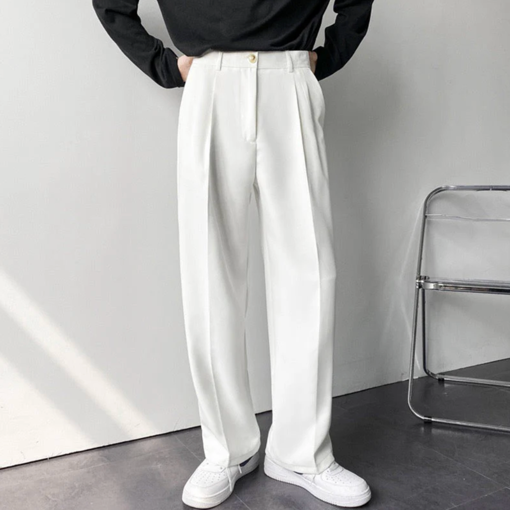 MARCO - PLEATED TROUSERS