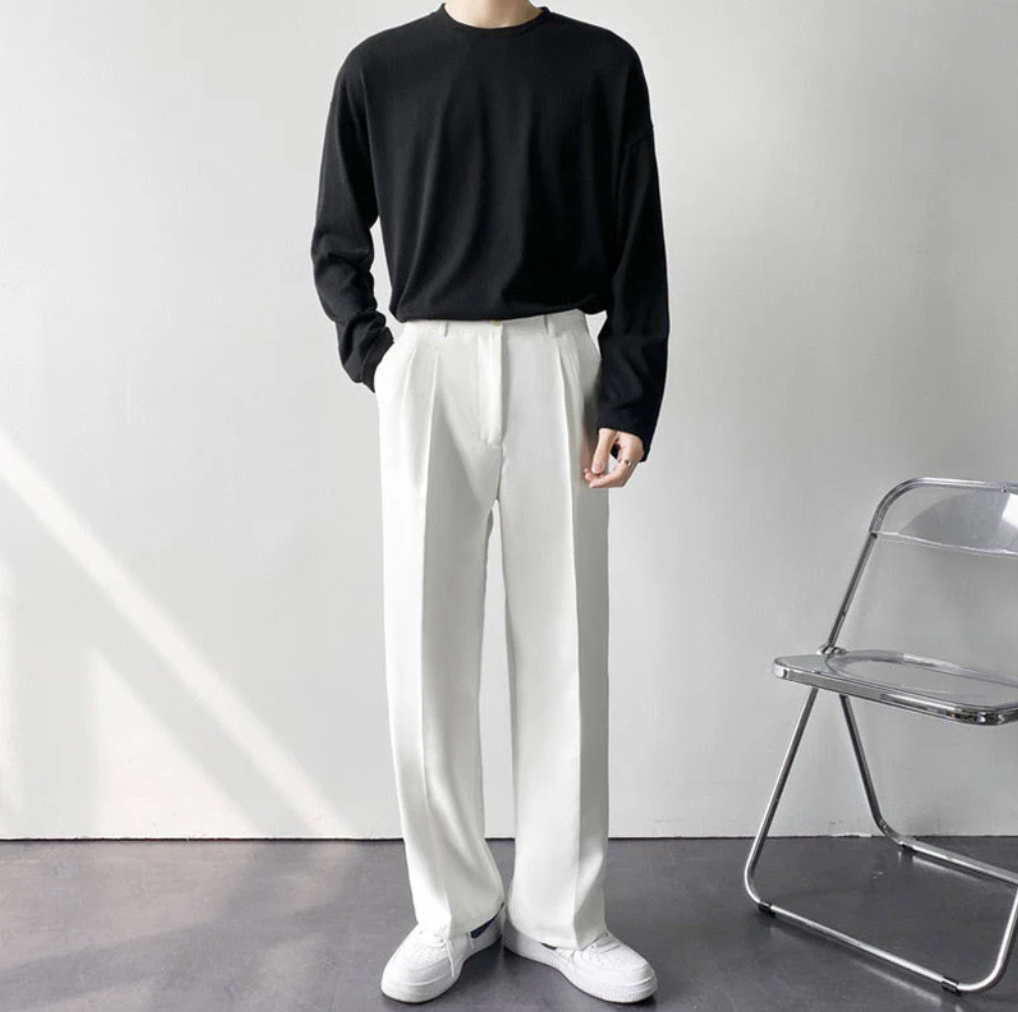 MARCO - PLEATED TROUSERS