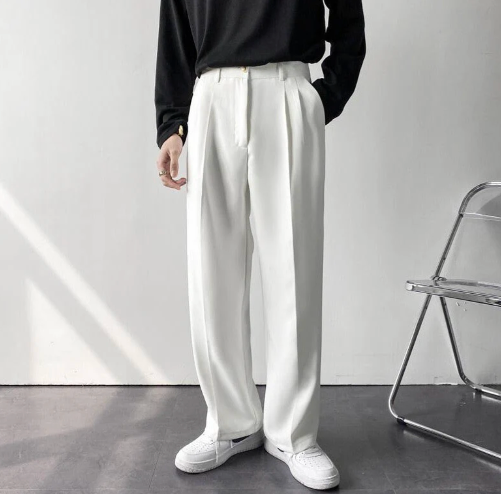 MARCO - PLEATED TROUSERS