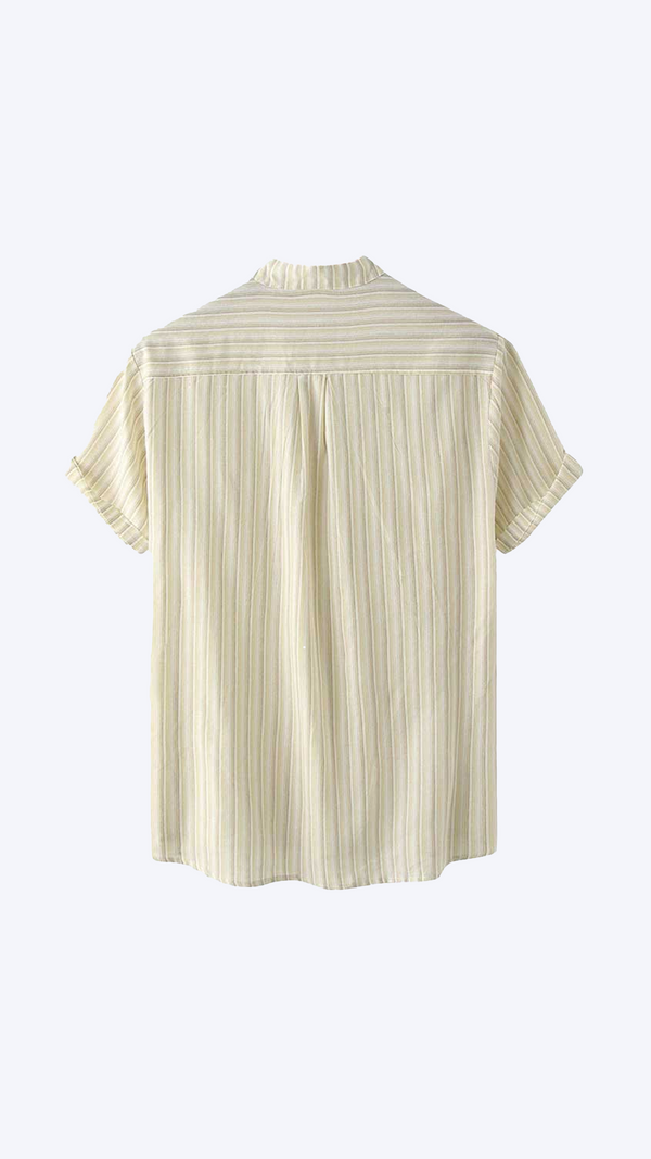 Buttoned Striped Shirt