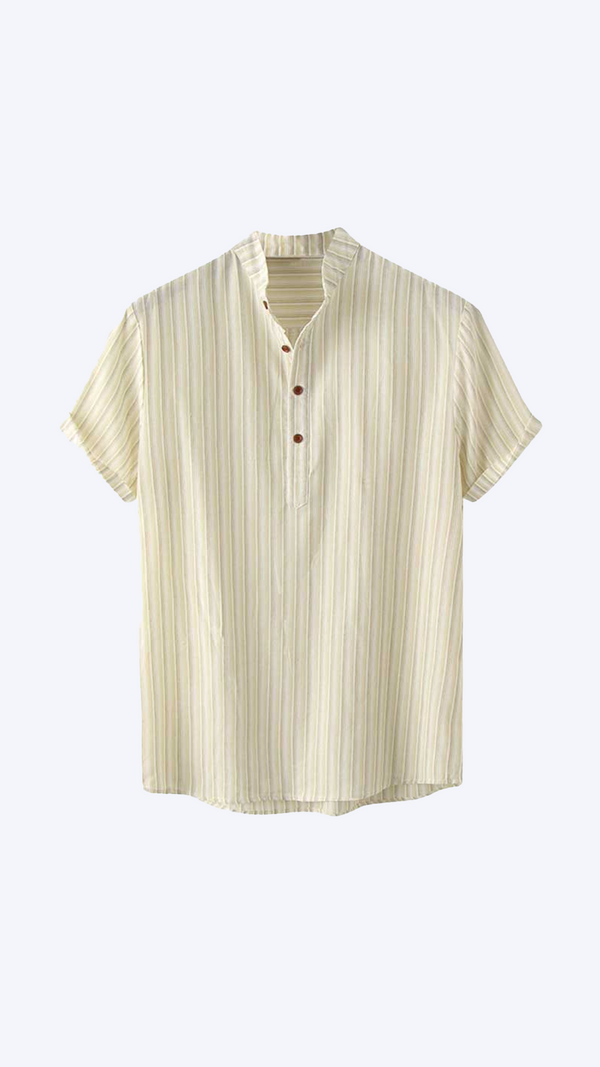 Buttoned Striped Shirt