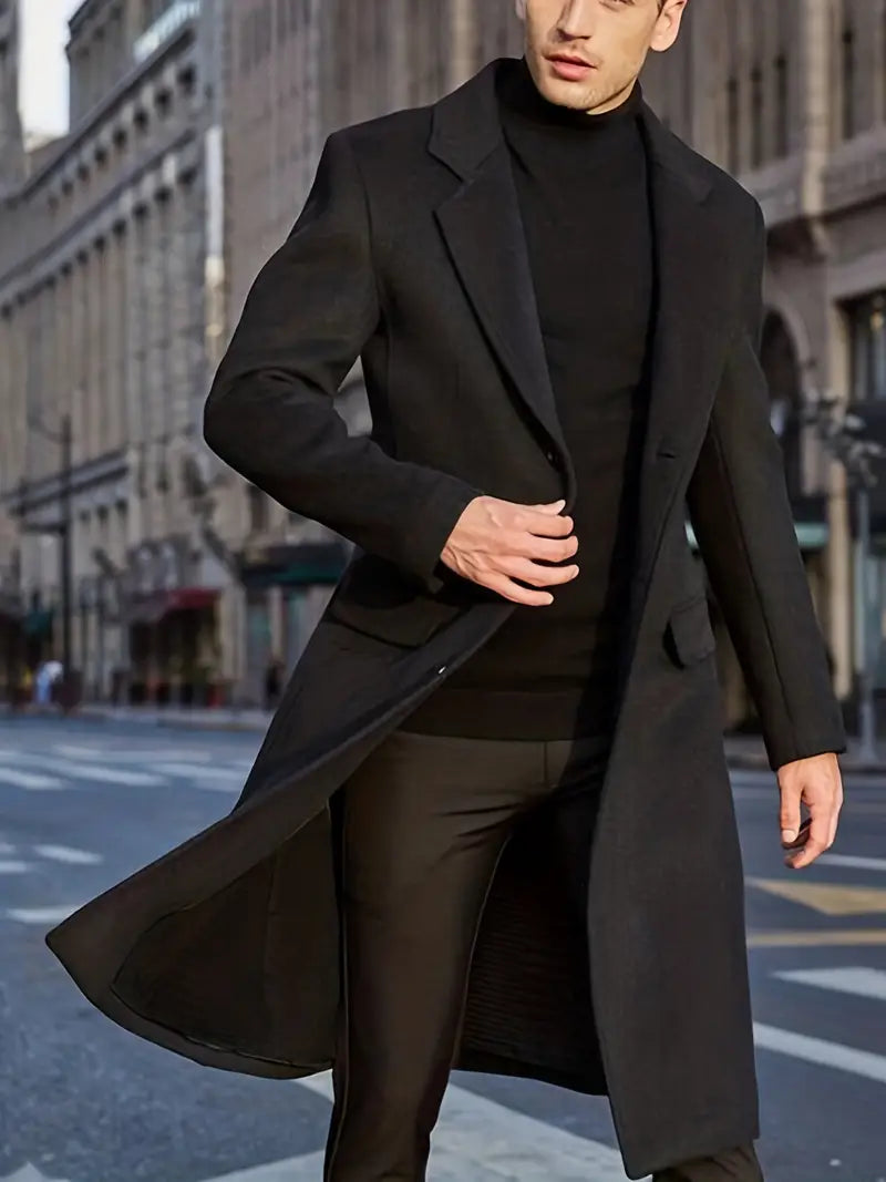 LOGAN - GENTLEMAN'S SLEEK TRENCH COAT